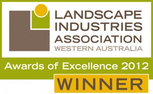 RED WINS LANDSCAPE INDUSTRY AWARDS OF EXCELLENCE 2012