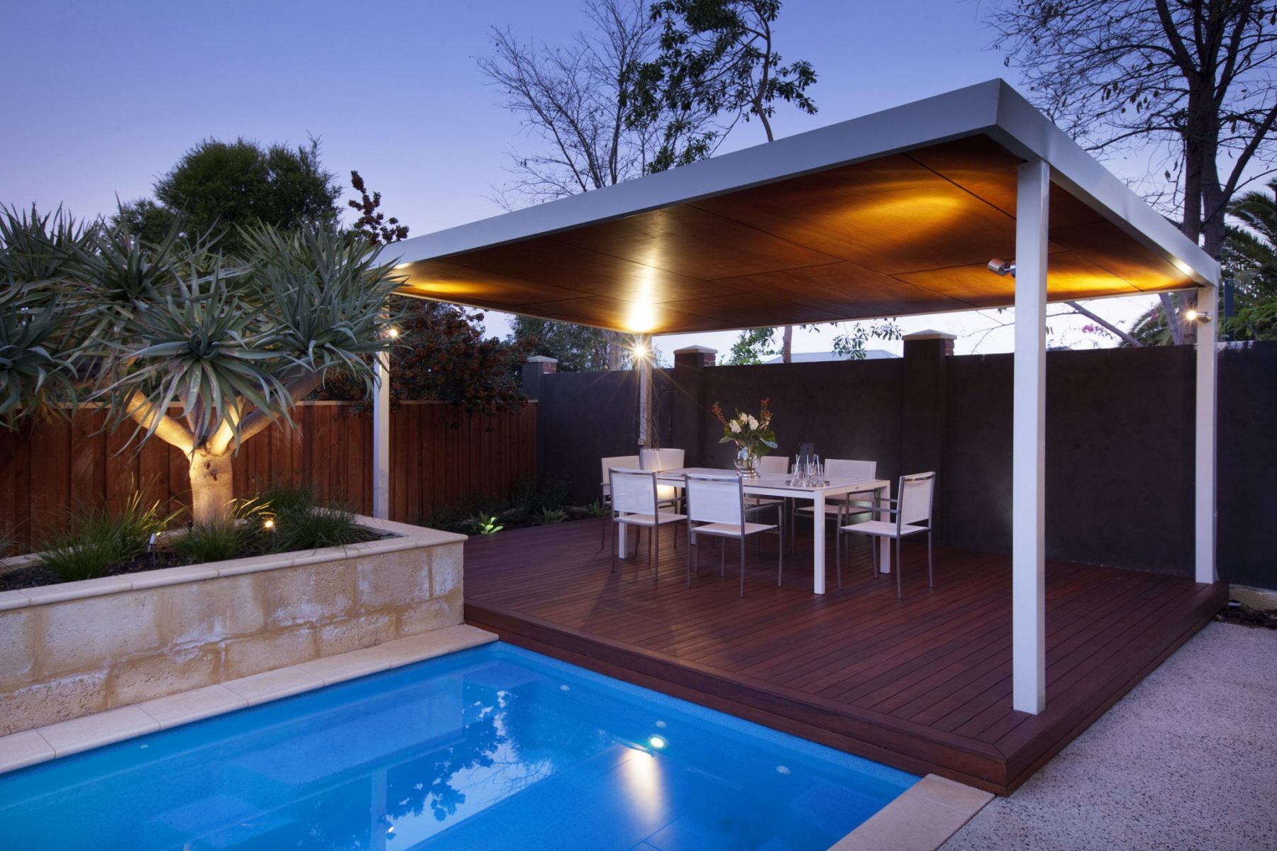 Perth property landscape design by Ritz Exterior Design