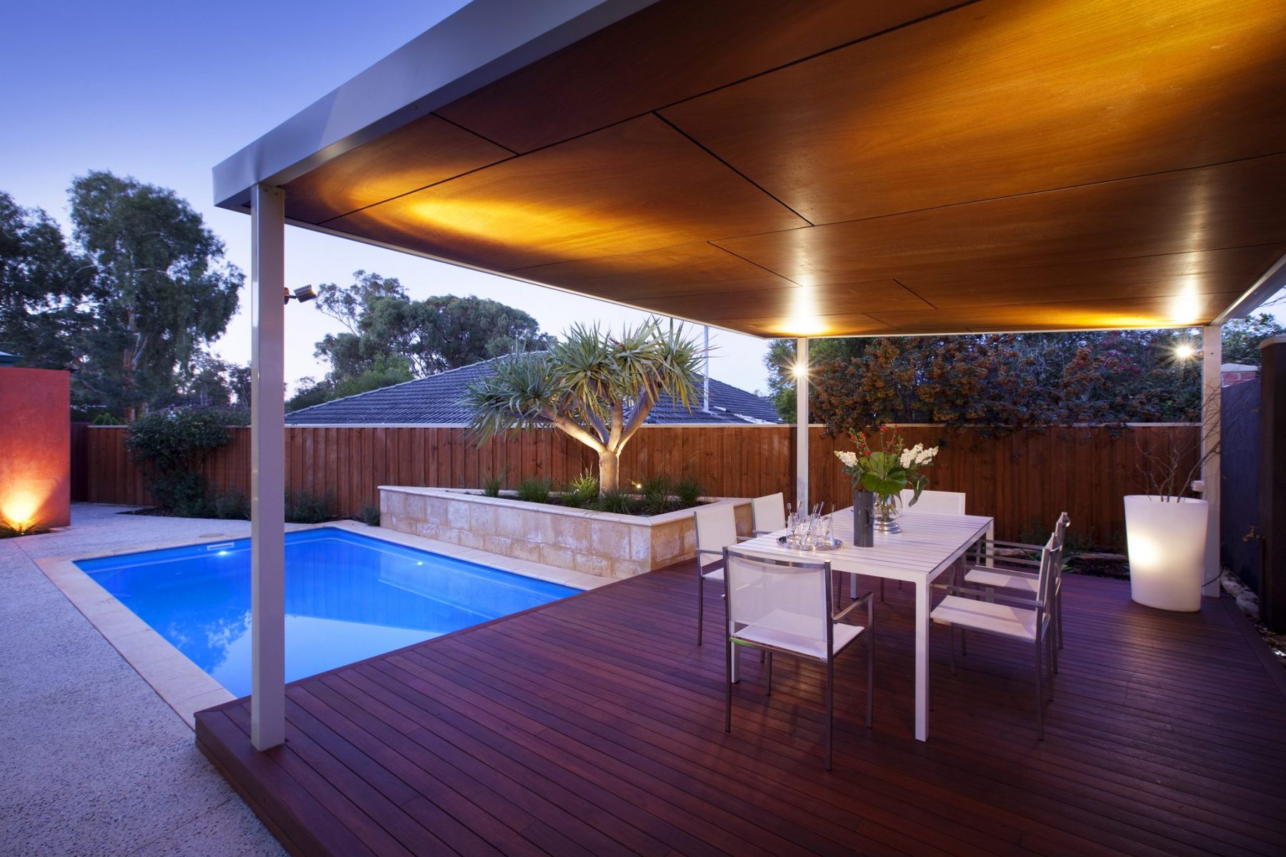 Perth property landscape design by Ritz Exterior Design